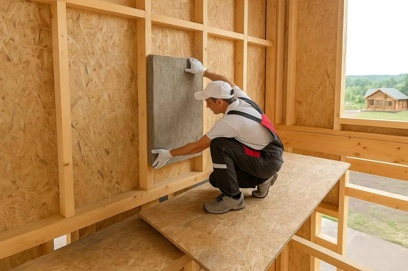 преимущества арболита в каркасном строительстве